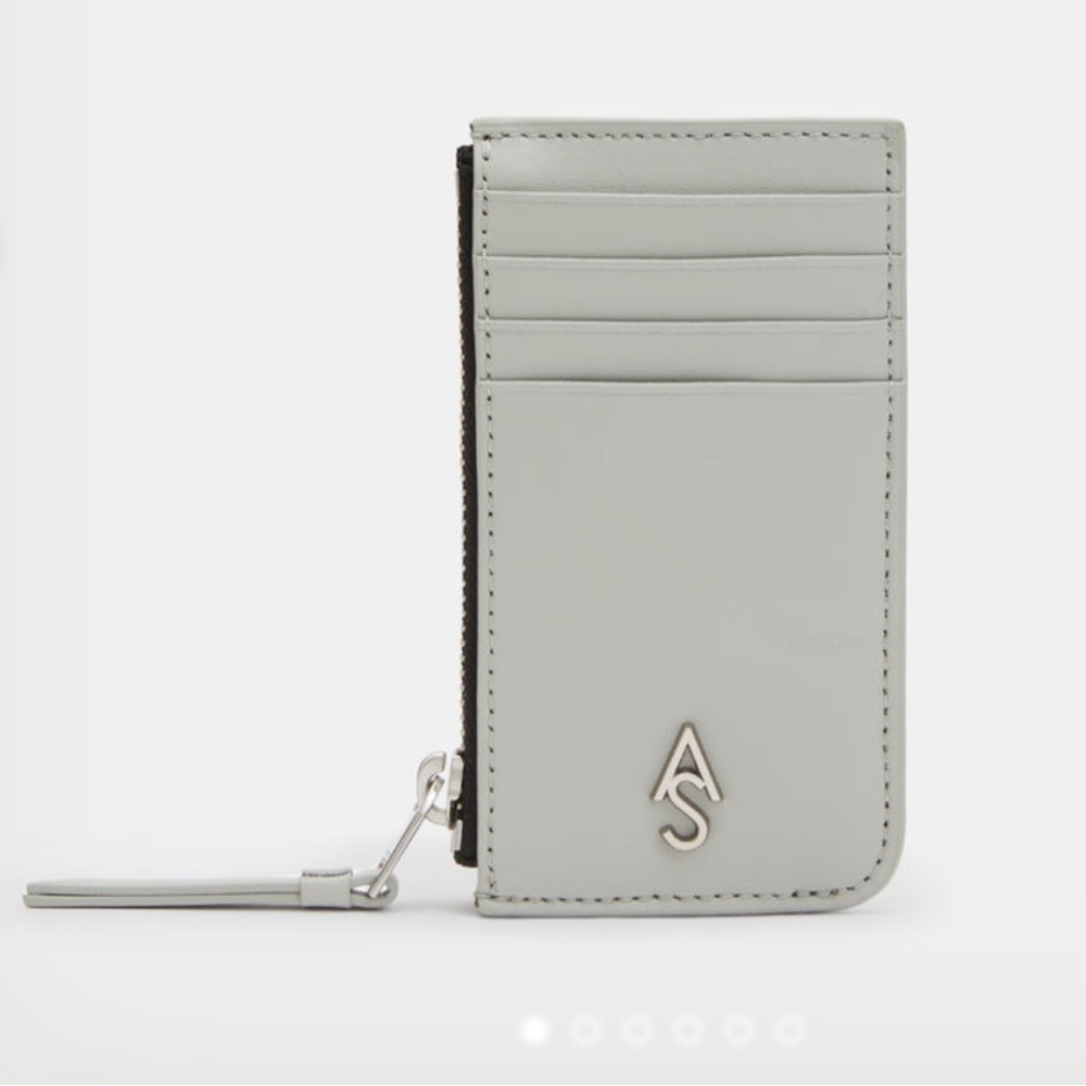 All Saints Leather Cardholder NWOT